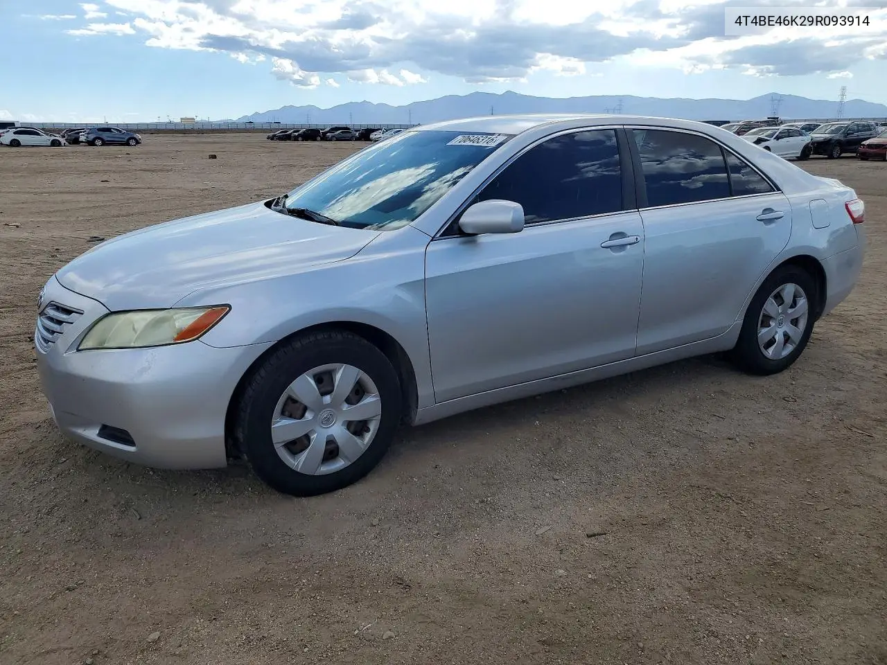 TOYOTA CAMRY 2009, VIN 4T4BE46K29R093914