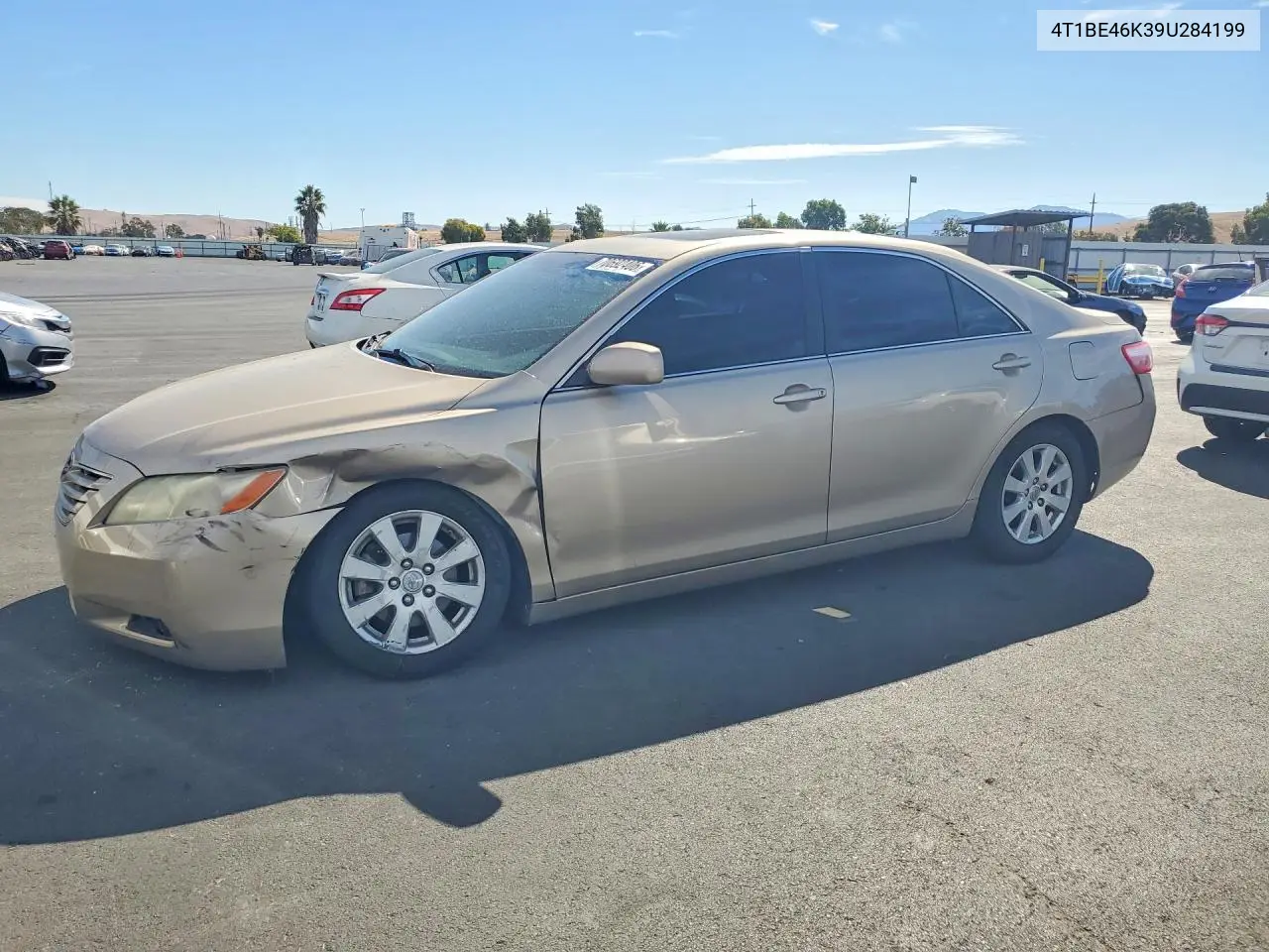 TOYOTA CAMRY 2009, VIN 4T1BE46K39U284199