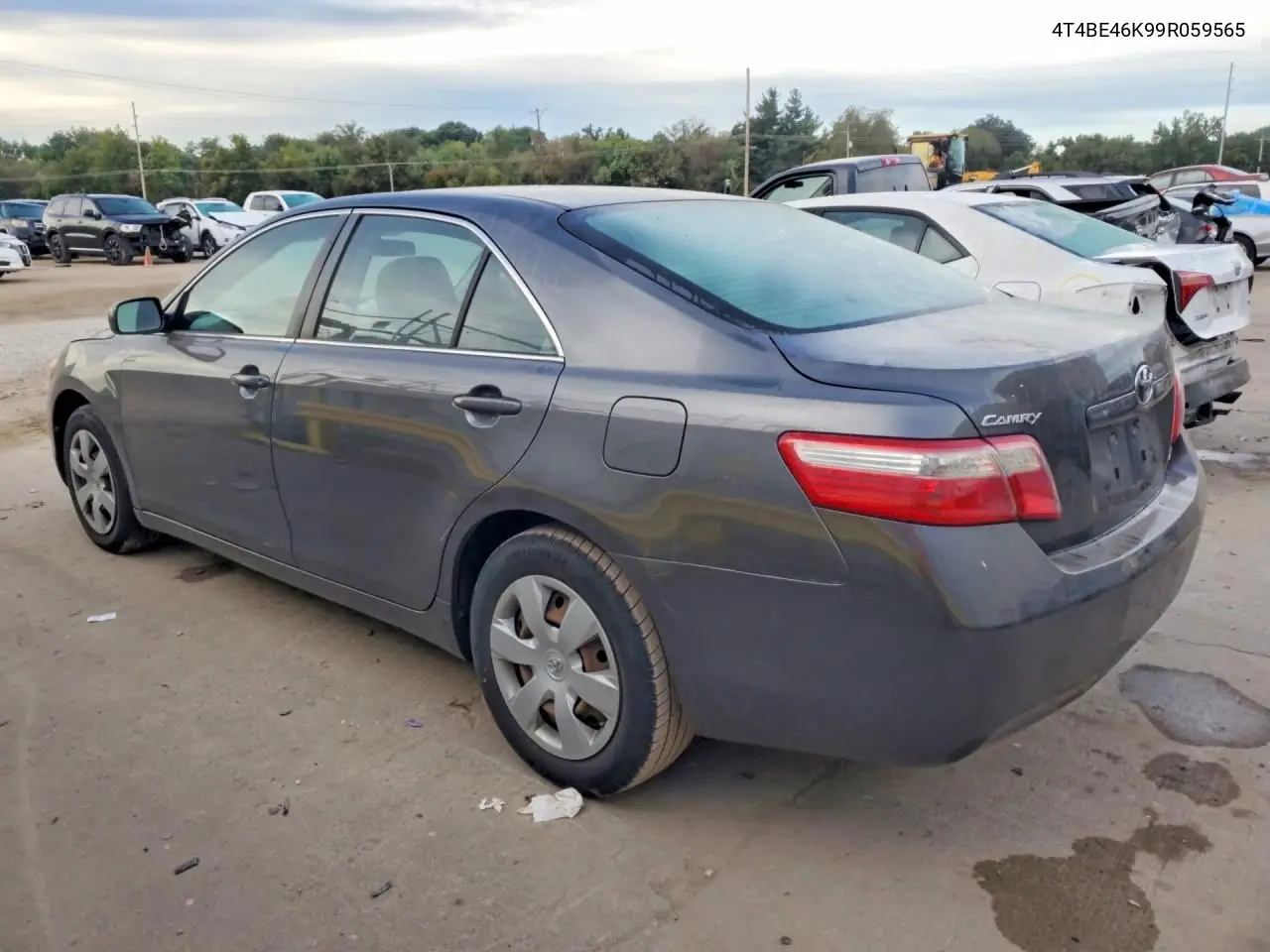 2009 TOYOTA CAMRY VIN 4T4BE46K99R059565 — фото 2