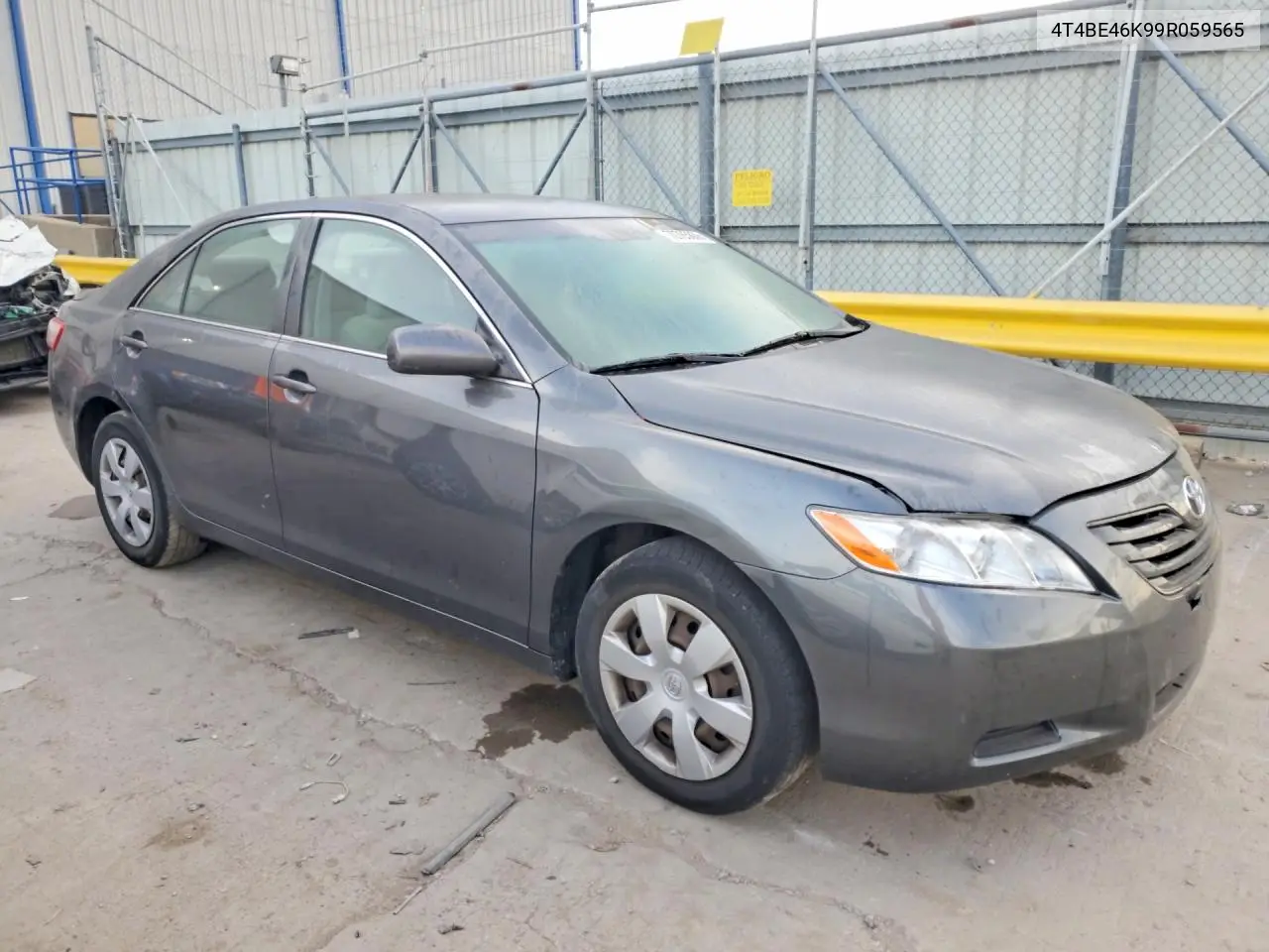 2009 TOYOTA CAMRY VIN 4T4BE46K99R059565 — фото 4