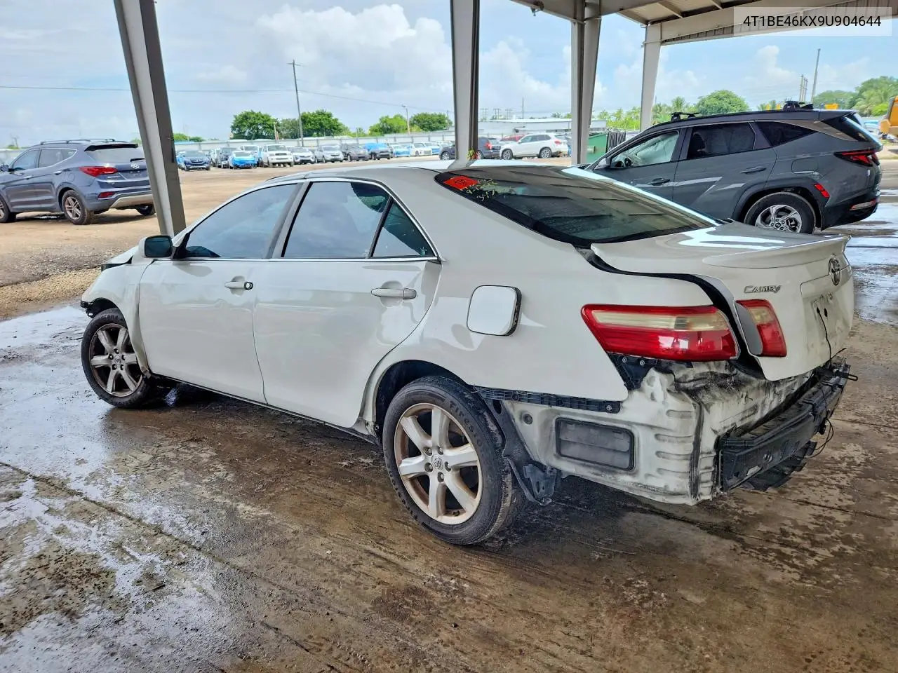 2009 TOYOTA CAMRY VIN 4T1BE46KX9U904644 — фото 2