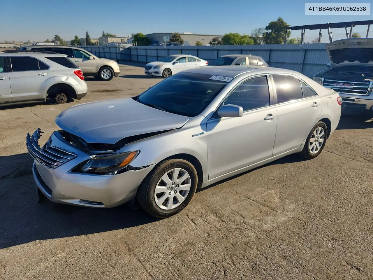 TOYOTA CAMRY 2009, VIN 4T1BB46K69U062538