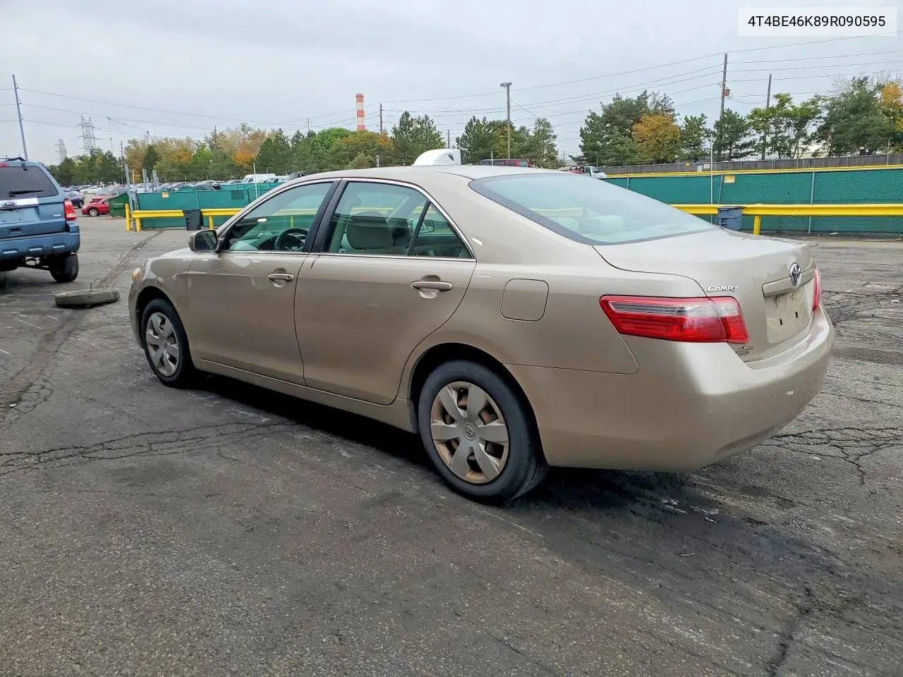 2009 TOYOTA CAMRY VIN 4T4BE46K89R090595 — фото 2