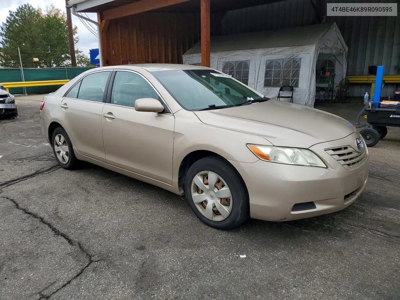 2009 TOYOTA CAMRY VIN 4T4BE46K89R090595 — фото 4