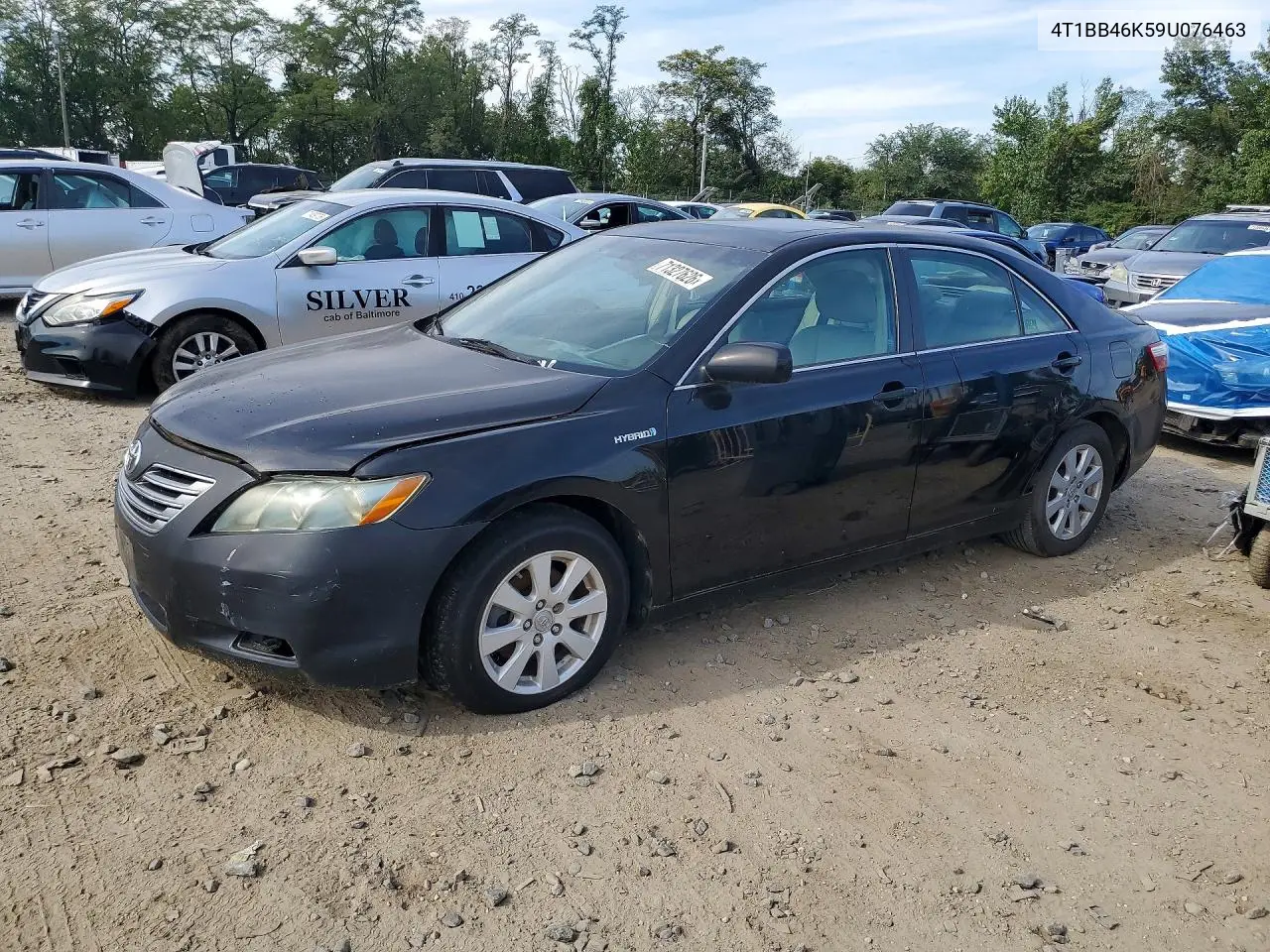 TOYOTA CAMRY 2009, VIN 4T1BB46K59U076463
