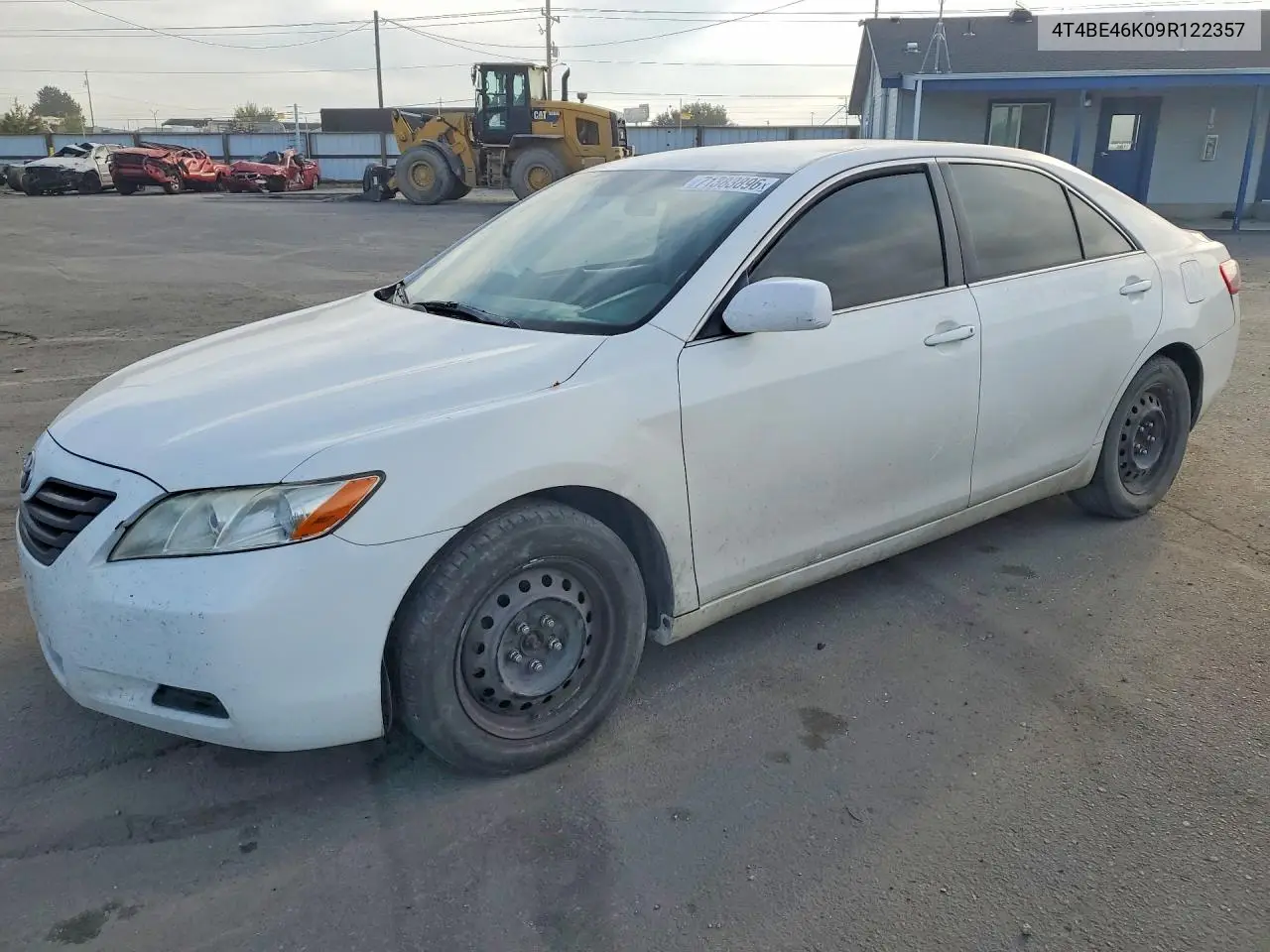 TOYOTA CAMRY 2009, VIN 4T4BE46K09R122357