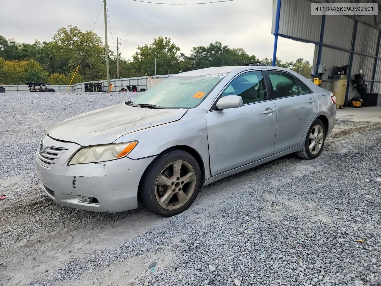 TOYOTA CAMRY 2009, VIN 4T1BK46K39U592501