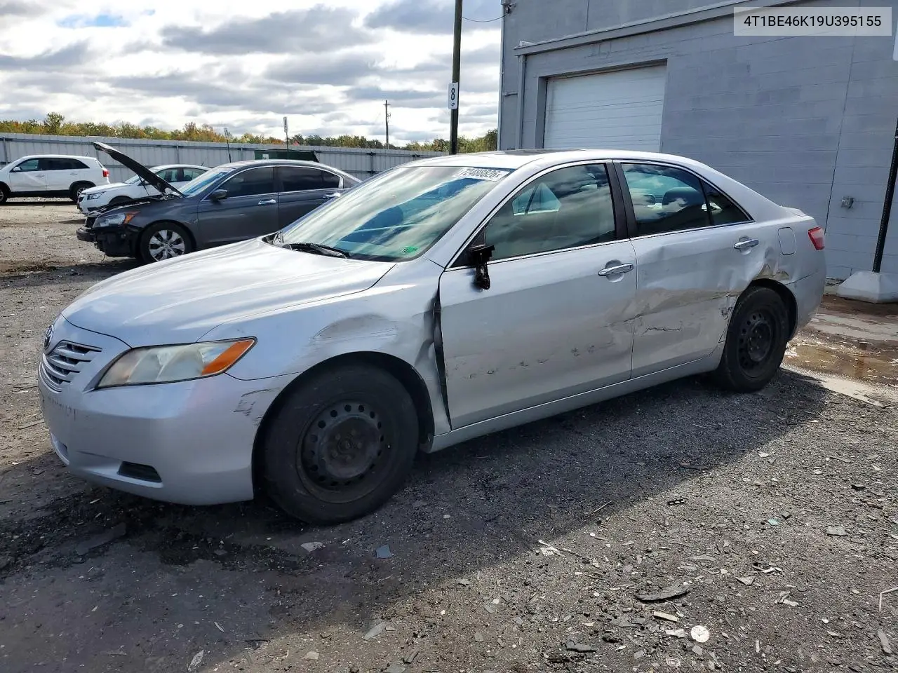 TOYOTA CAMRY 2009, VIN 4T1BE46K19U395155