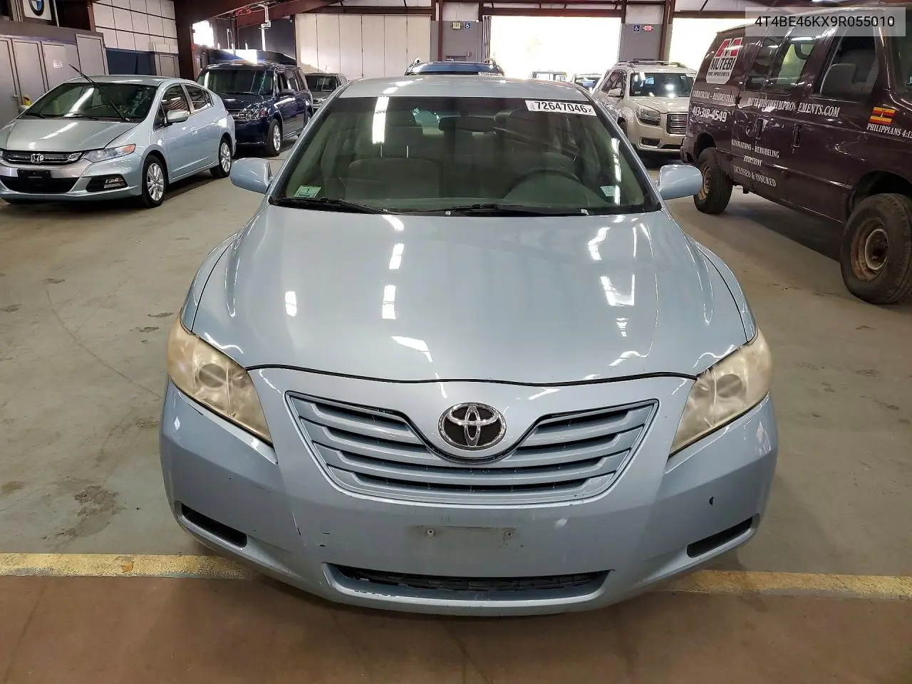 2009 TOYOTA CAMRY VIN 4T4BE46KX9R055010 — фото 5