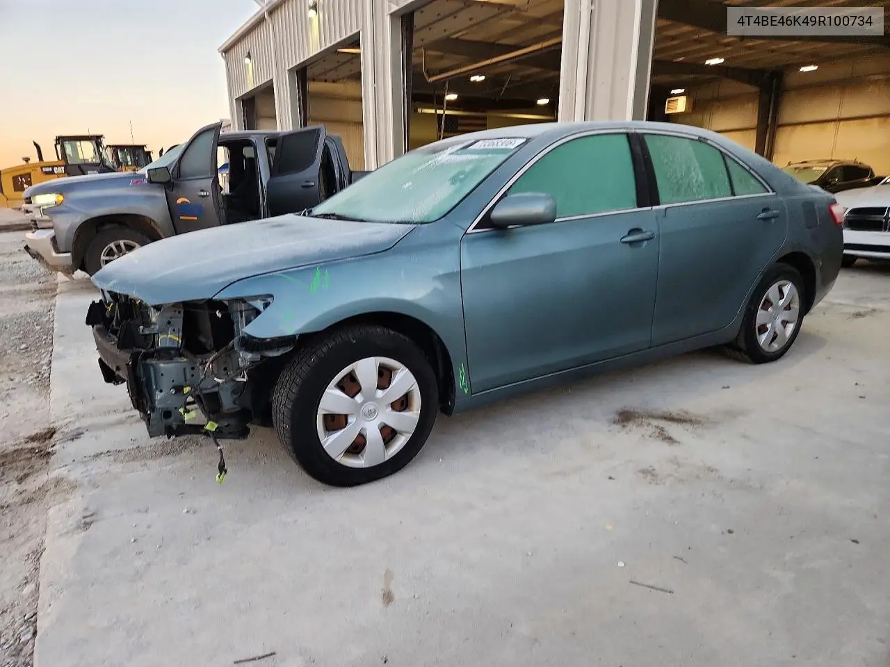 TOYOTA CAMRY 2009, VIN 4T4BE46K49R100734