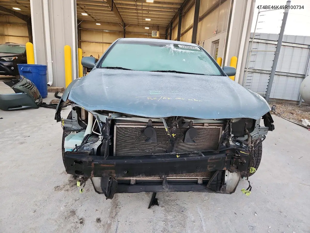 2009 TOYOTA CAMRY VIN 4T4BE46K49R100734 — фото 5