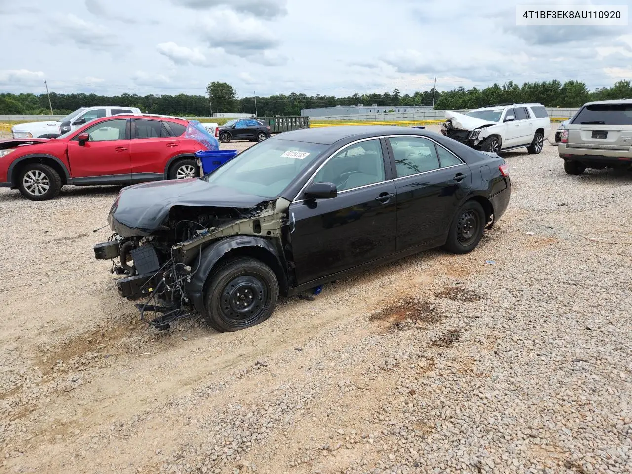 TOYOTA CAMRY 2010, VIN 4T1BF3EK8AU110920