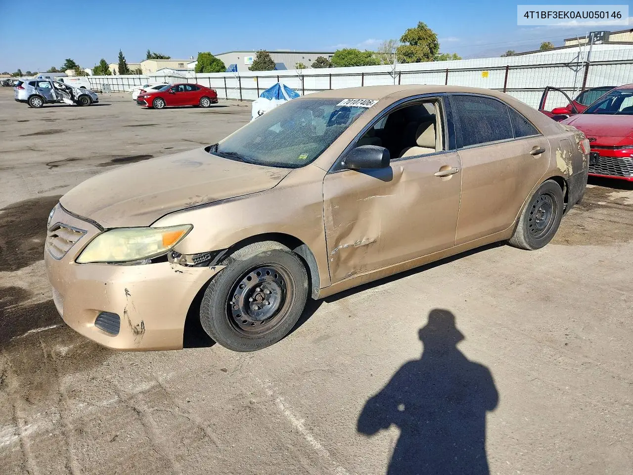 TOYOTA CAMRY 2010, VIN 4T1BF3EK0AU050146