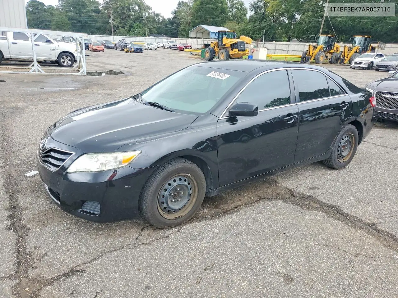 TOYOTA CAMRY 2010, VIN 4T4BF3EK7AR057116
