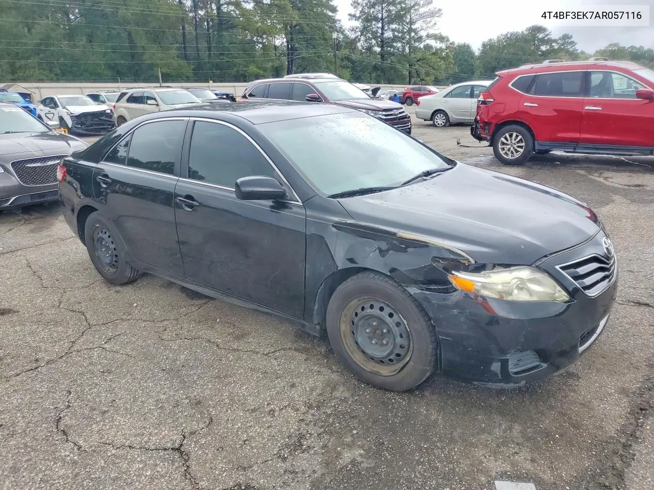 2010 TOYOTA CAMRY VIN 4T4BF3EK7AR057116 — фото 4