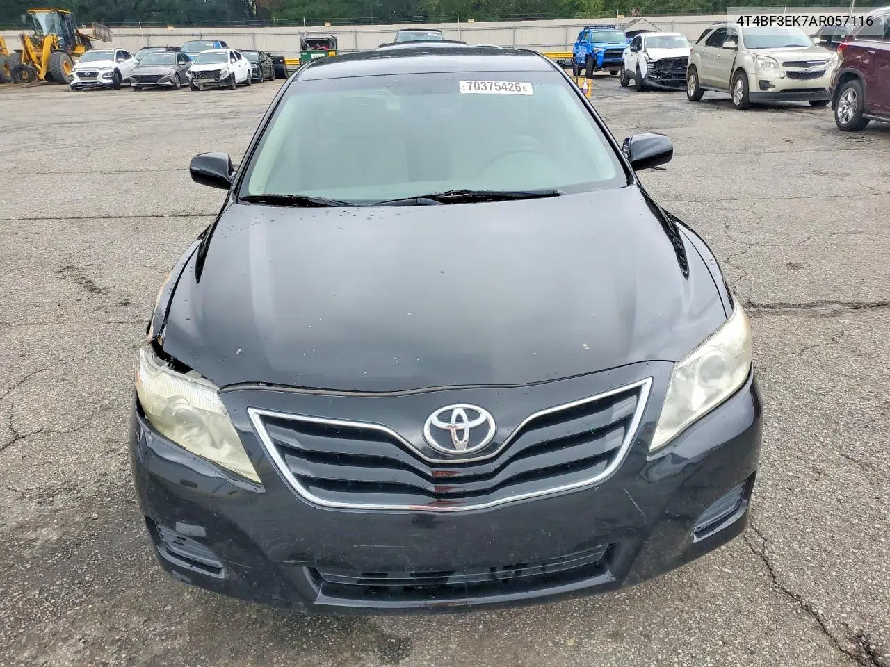 2010 TOYOTA CAMRY VIN 4T4BF3EK7AR057116 — фото 5