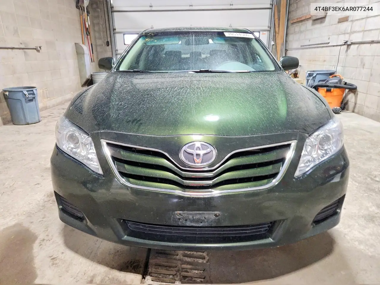 2010 TOYOTA CAMRY VIN 4T4BF3EK6AR077244 — фото 5