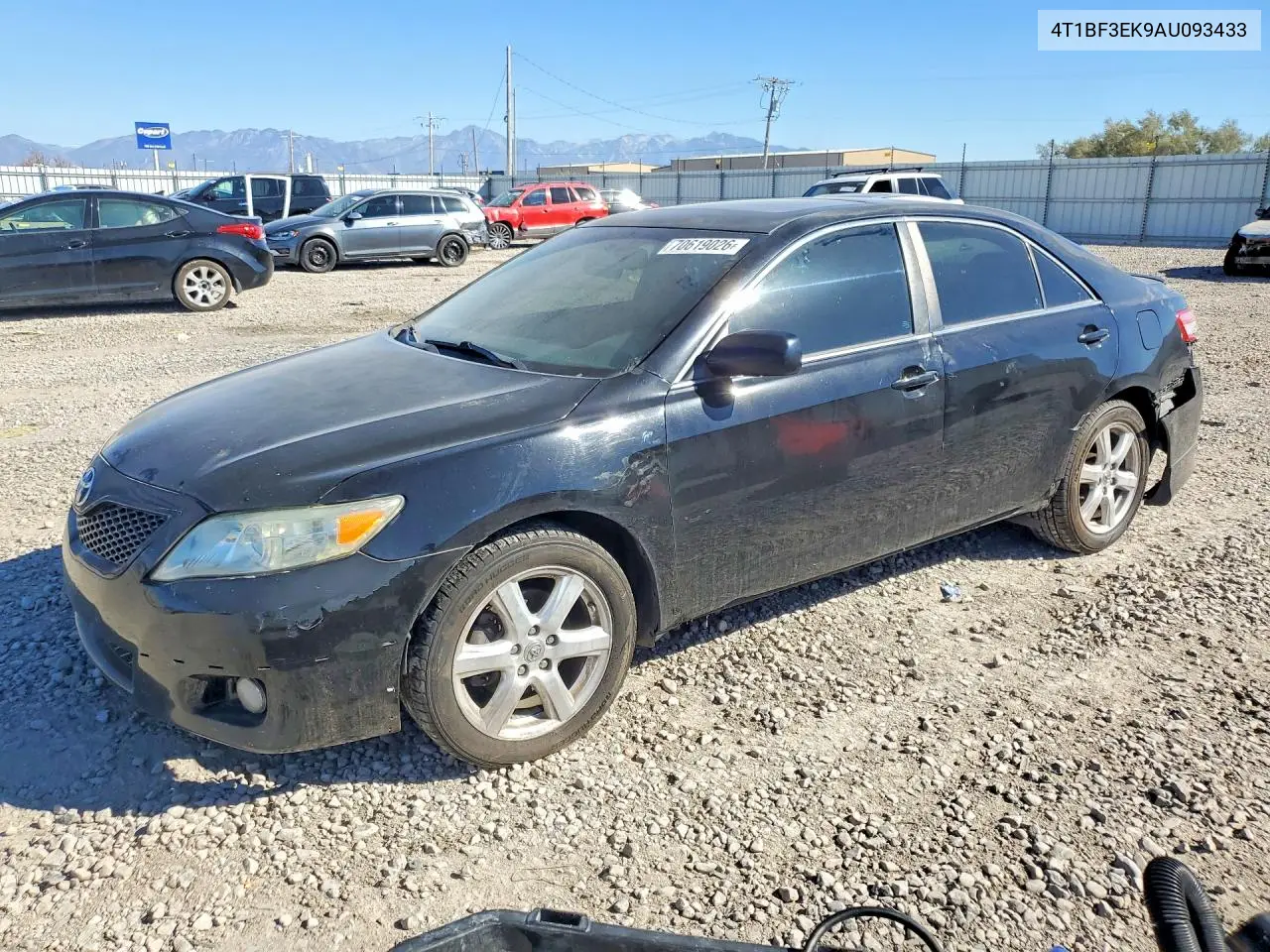 TOYOTA CAMRY 2010, VIN 4T1BF3EK9AU093433