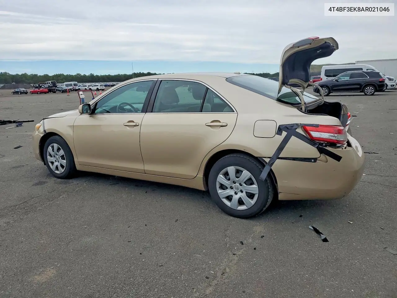 2010 TOYOTA CAMRY VIN 4T4BF3EK8AR021046 — фото 2
