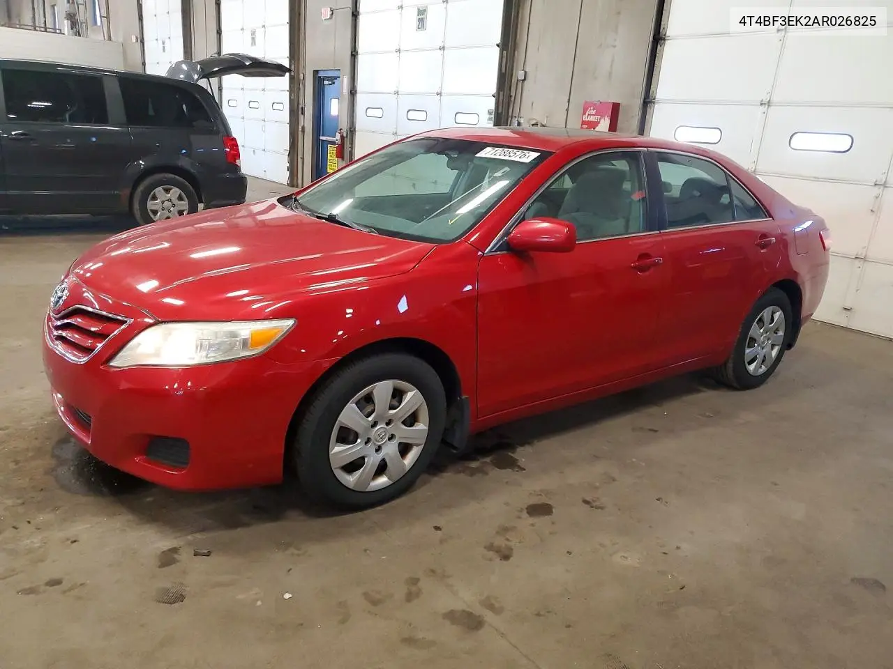 TOYOTA CAMRY 2010, VIN 4T4BF3EK2AR026825