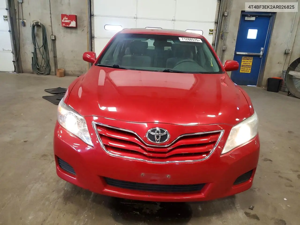 2010 TOYOTA CAMRY VIN 4T4BF3EK2AR026825 — фото 5