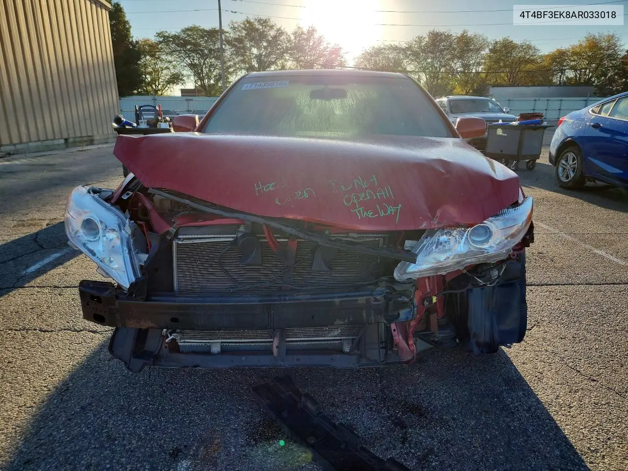 2010 TOYOTA CAMRY VIN 4T4BF3EK8AR033018 — фото 5
