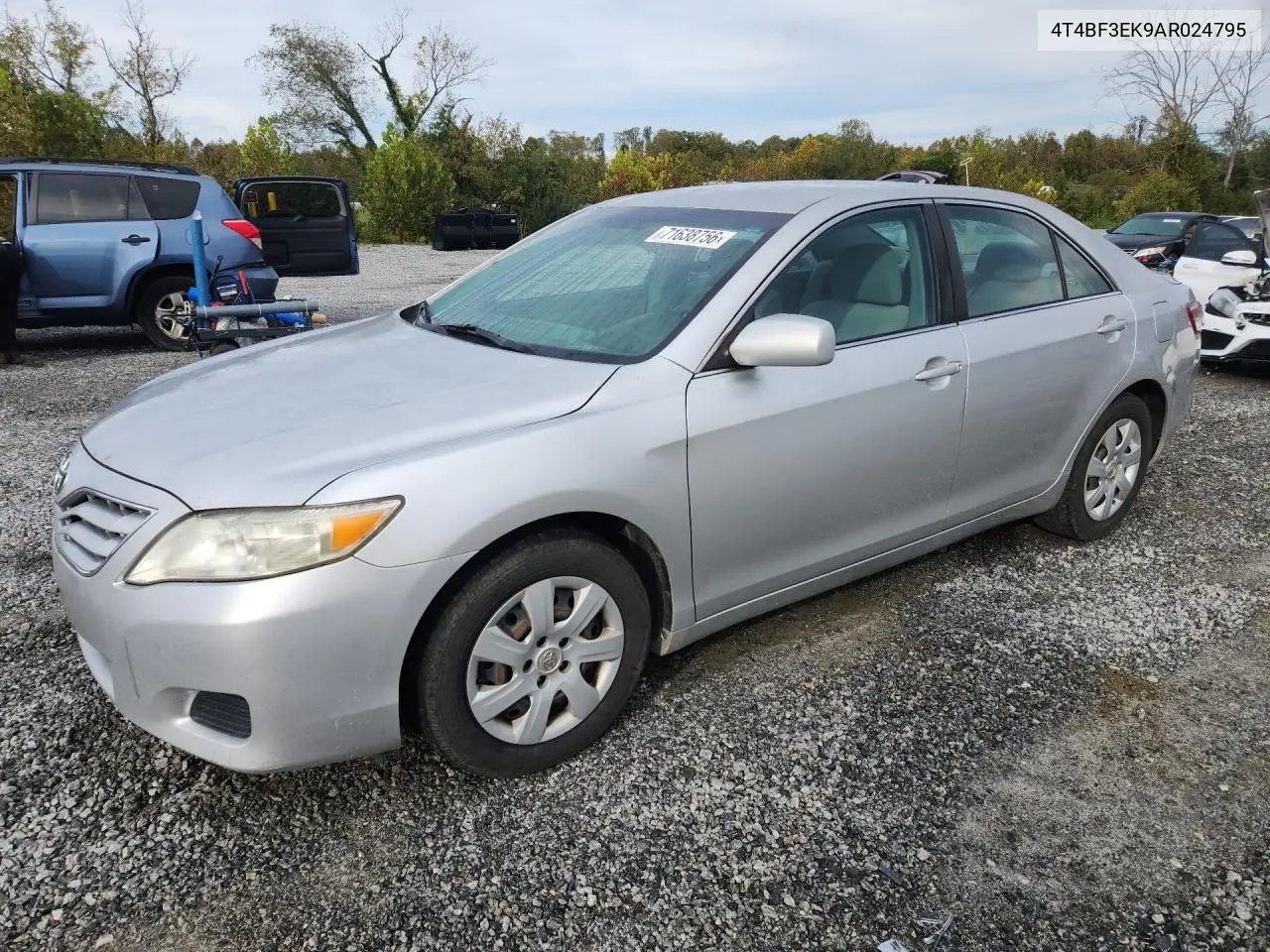 TOYOTA CAMRY 2010, VIN 4T4BF3EK9AR024795