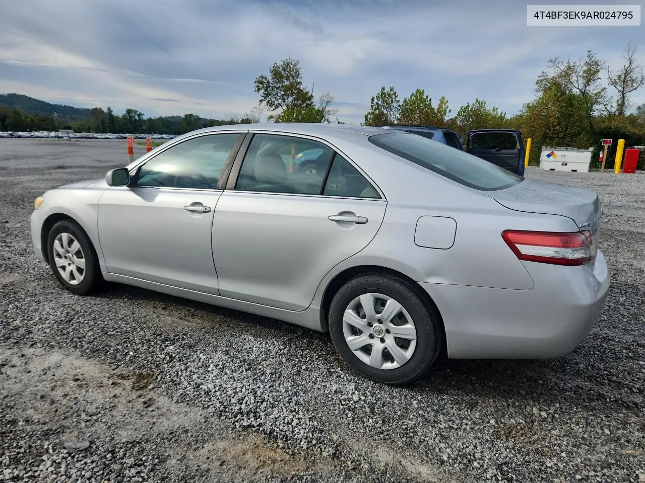 2010 TOYOTA CAMRY VIN 4T4BF3EK9AR024795 — фото 2