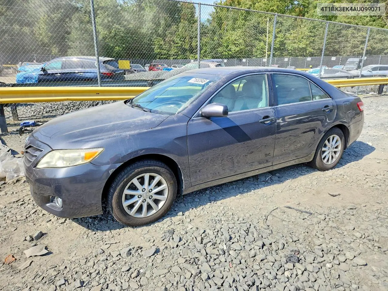 TOYOTA CAMRY 2010, VIN 4T1BK3EK4AU099071