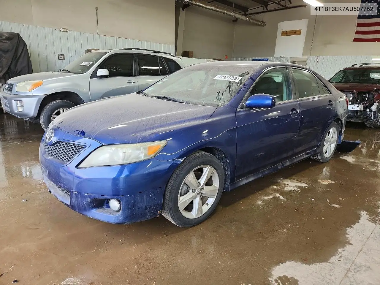 TOYOTA CAMRY 2010, VIN 4T1BF3EK7AU507762