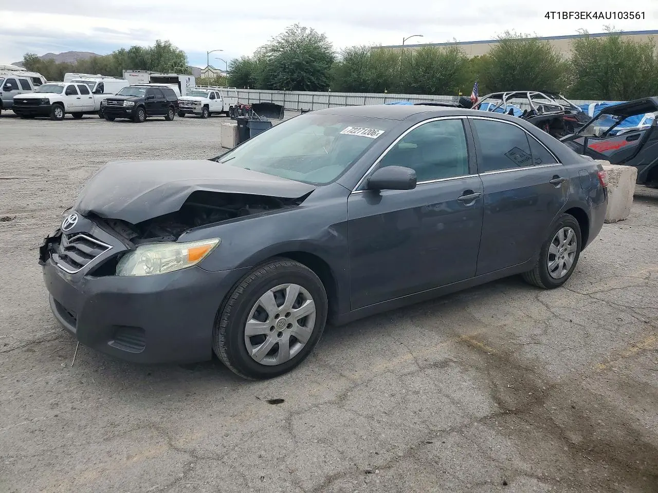 TOYOTA CAMRY 2010, VIN 4T1BF3EK4AU103561
