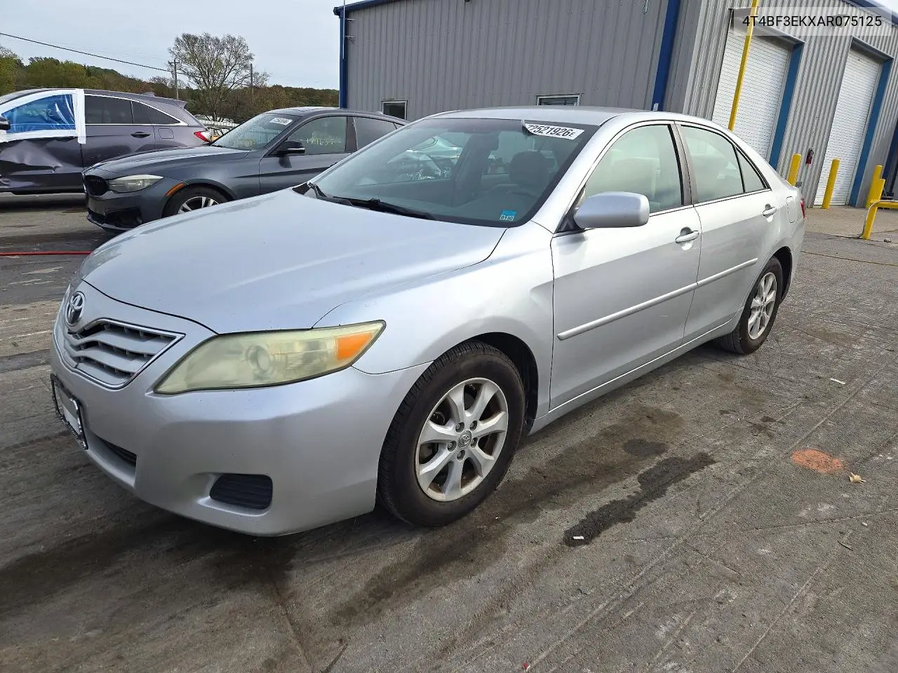 TOYOTA CAMRY 2010, VIN 4T4BF3EKXAR075125