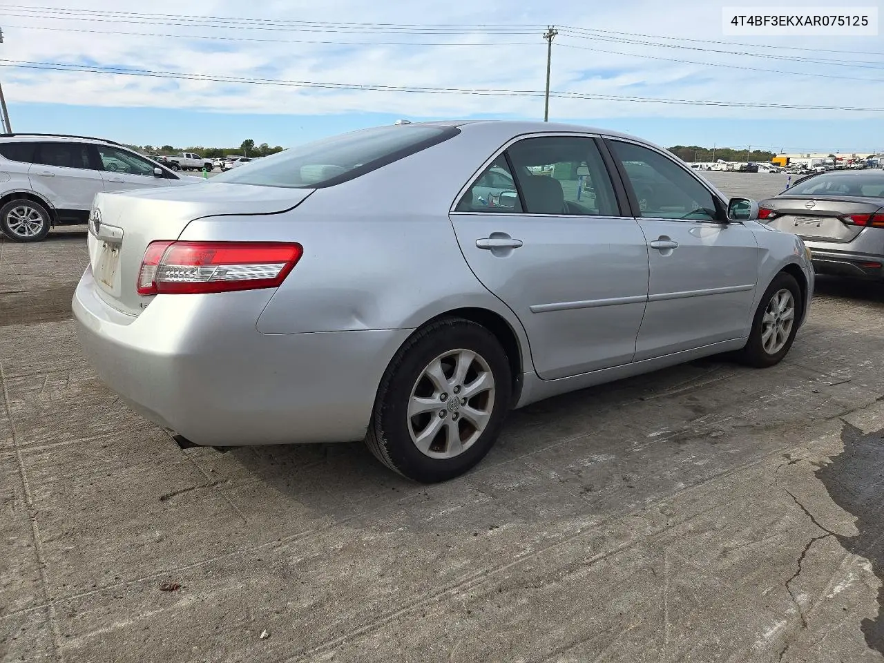 2010 TOYOTA CAMRY VIN 4T4BF3EKXAR075125 — фото 3