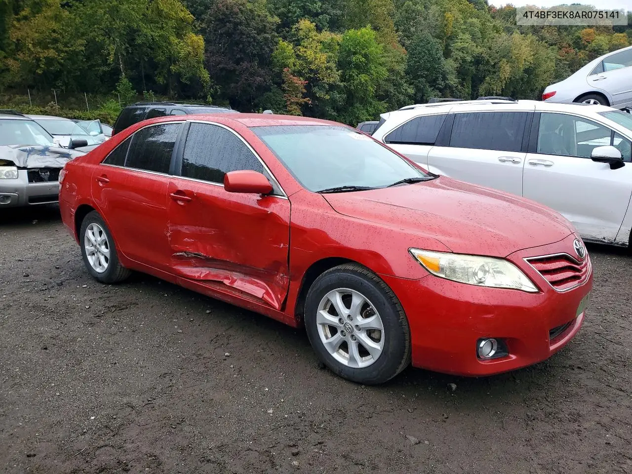 2010 TOYOTA CAMRY VIN 4T4BF3EK8AR075141 — фото 4