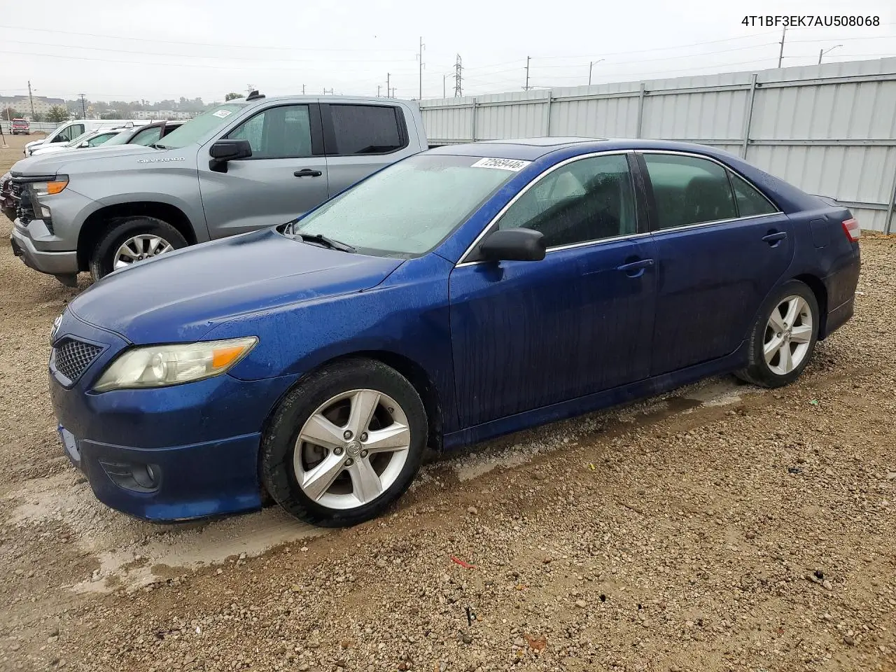 TOYOTA CAMRY 2010, VIN 4T1BF3EK7AU508068