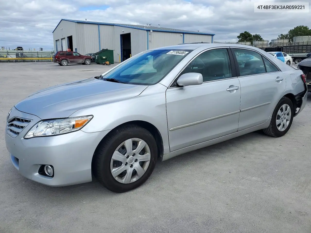 TOYOTA CAMRY 2010, VIN 4T4BF3EK3AR059221