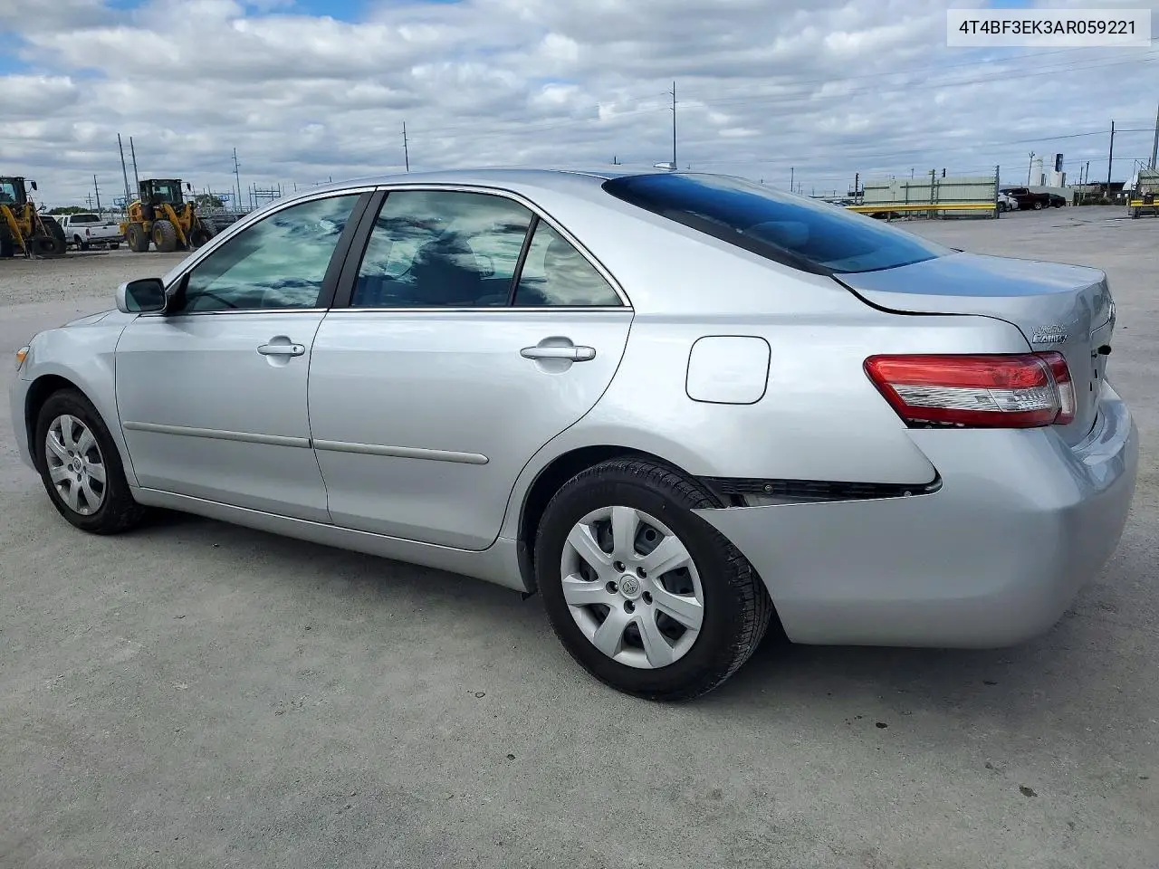 2010 TOYOTA CAMRY VIN 4T4BF3EK3AR059221 — фото 2