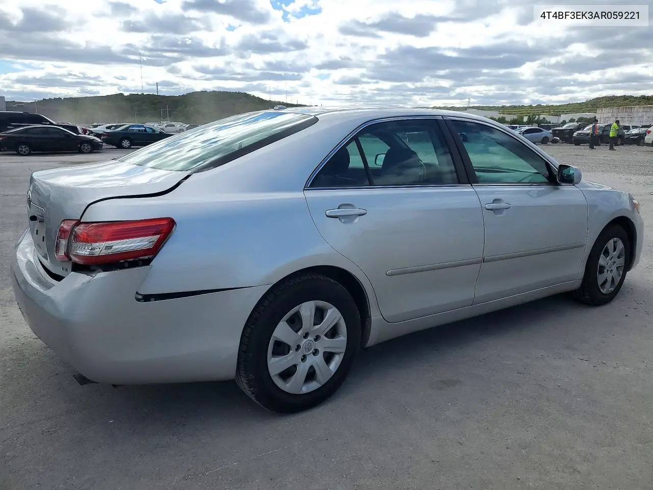 2010 TOYOTA CAMRY VIN 4T4BF3EK3AR059221 — фото 3