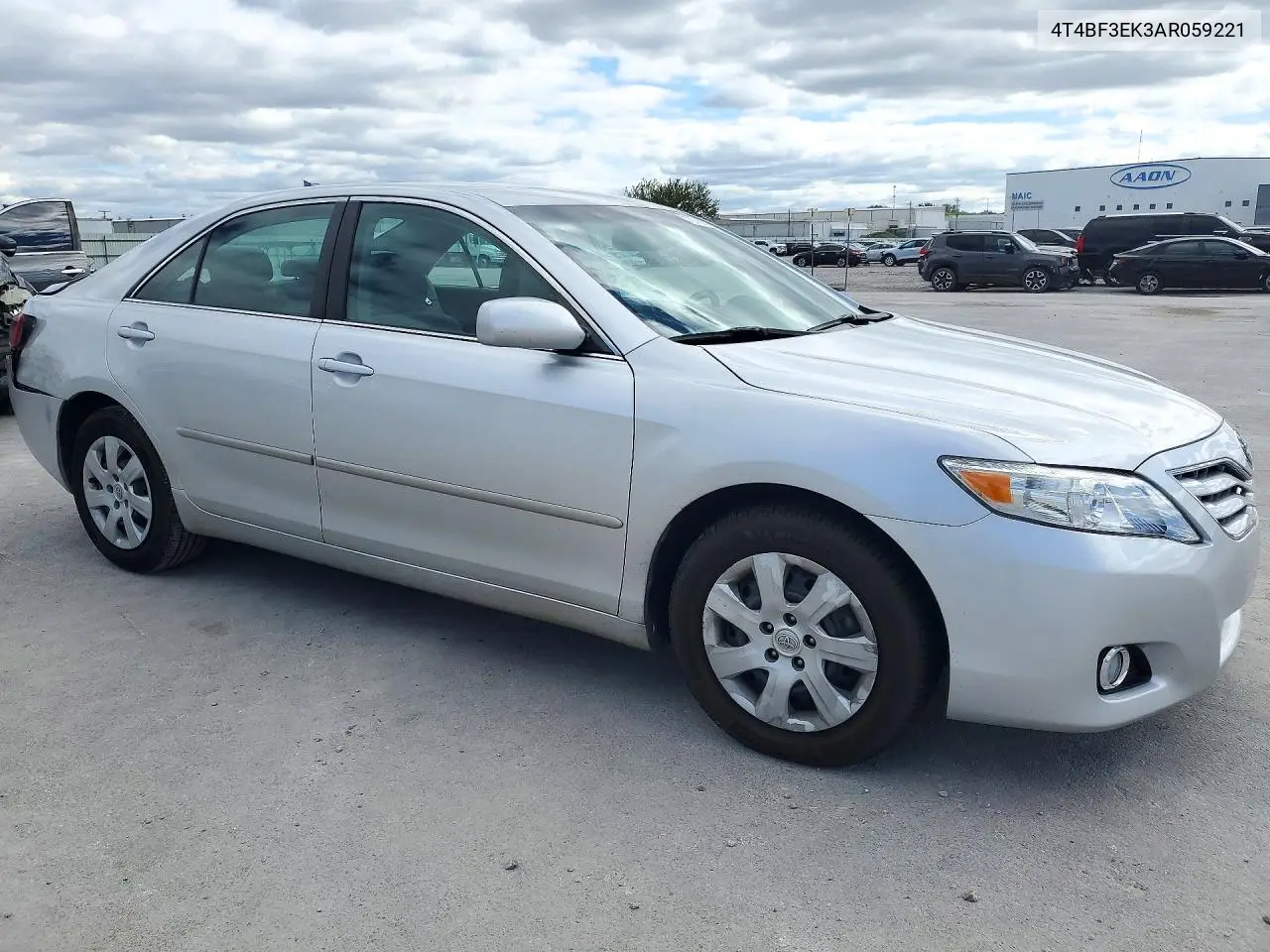 2010 TOYOTA CAMRY VIN 4T4BF3EK3AR059221 — фото 4