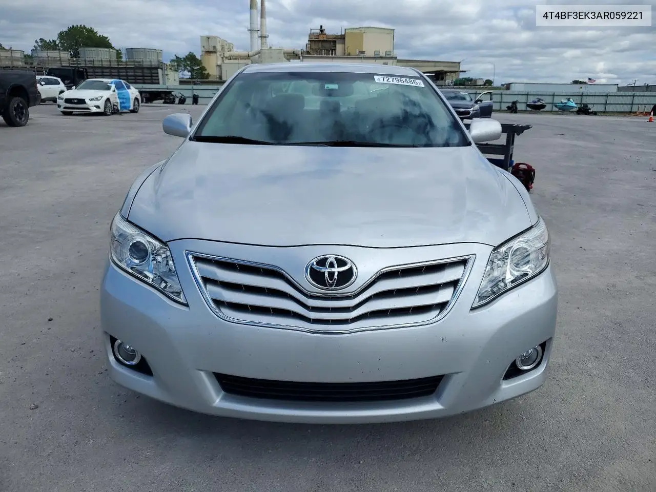 2010 TOYOTA CAMRY VIN 4T4BF3EK3AR059221 — фото 5