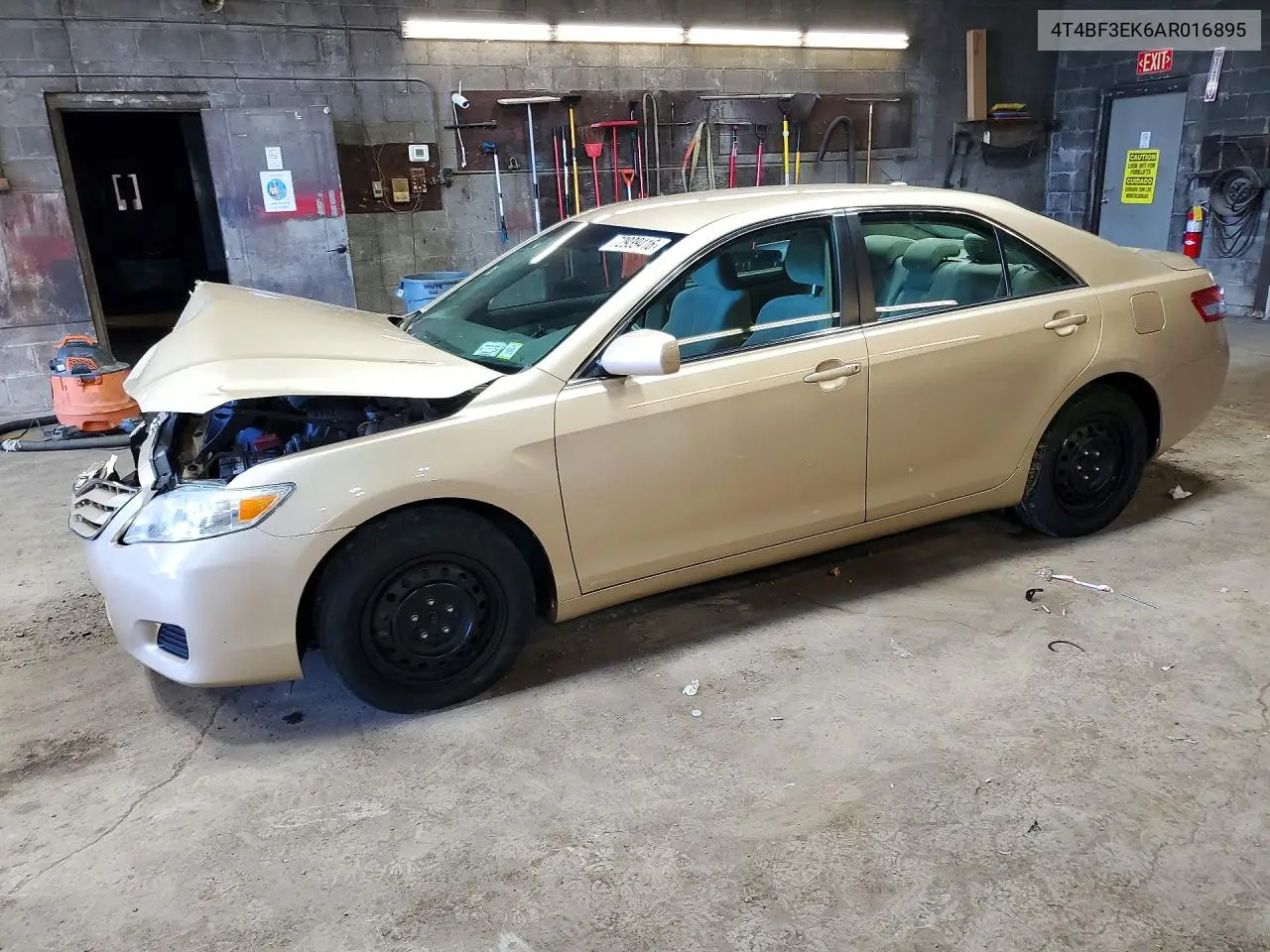 TOYOTA CAMRY 2010, VIN 4T4BF3EK6AR016895