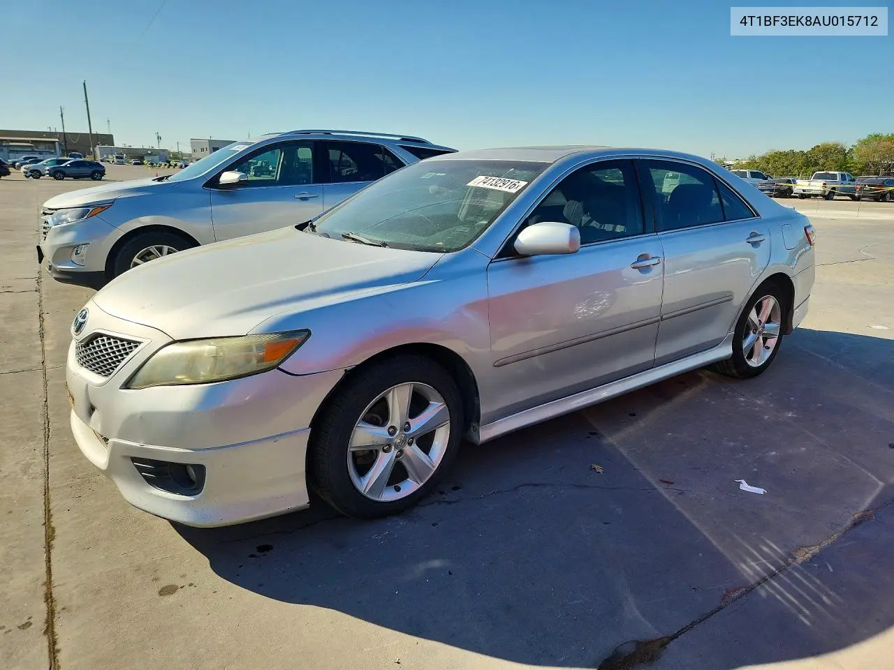 TOYOTA CAMRY 2010, VIN 4T1BF3EK8AU015712