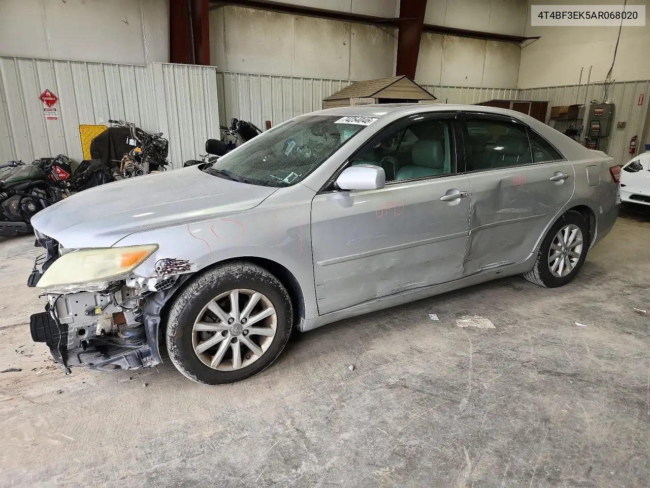 TOYOTA CAMRY 2010, VIN 4T4BF3EK5AR068020