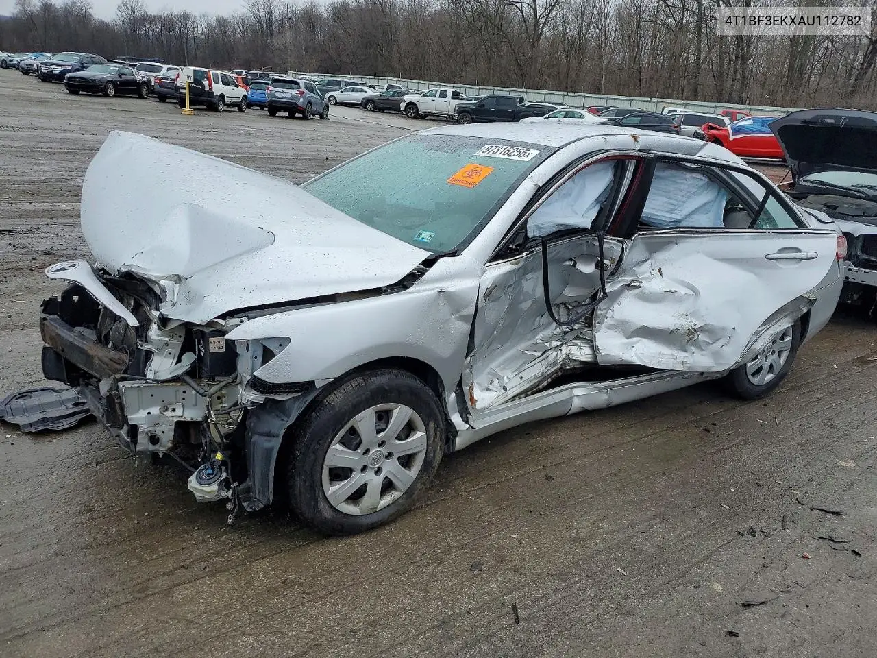TOYOTA CAMRY 2010, VIN 4T1BF3EKXAU112782