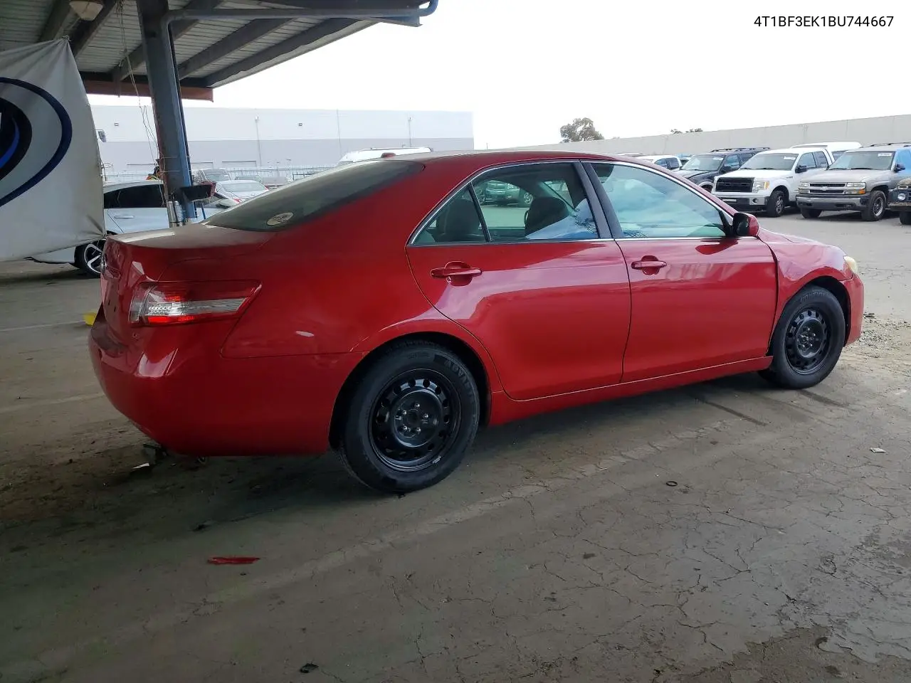 2011 TOYOTA CAMRY VIN 4T1BF3EK1BU744667 — фото 3