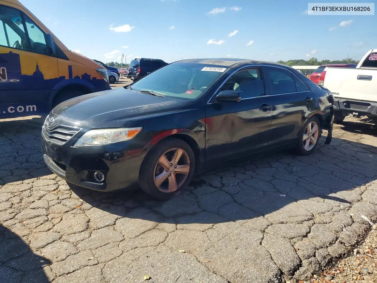 TOYOTA CAMRY 2011, VIN 4T1BF3EKXBU168206