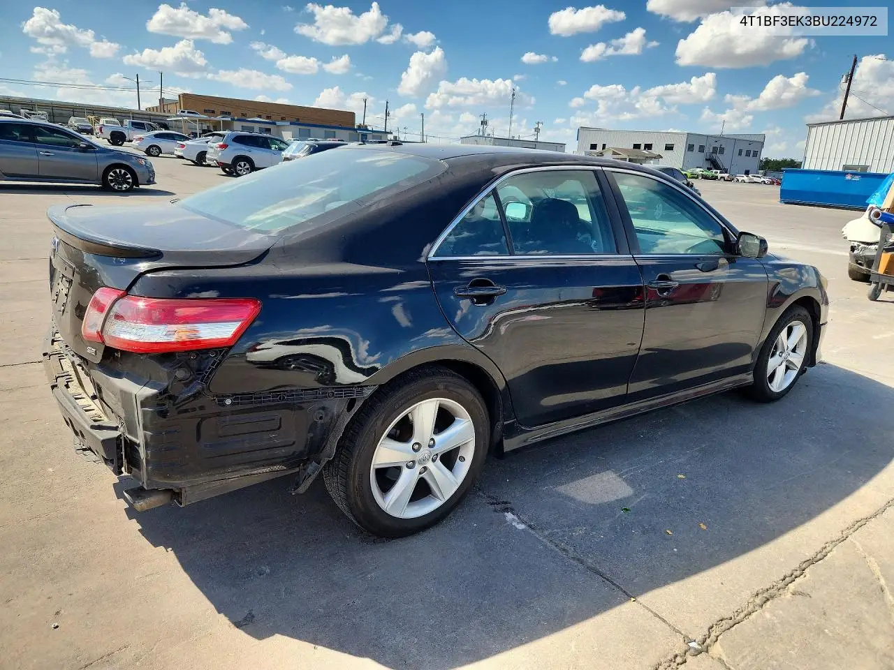 2011 TOYOTA CAMRY VIN 4T1BF3EK3BU224972 — фото 3
