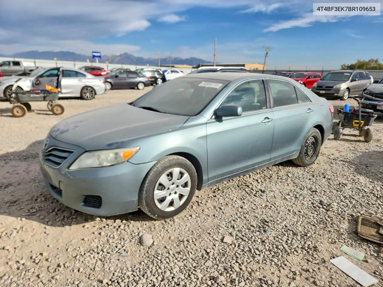 TOYOTA CAMRY 2011, VIN 4T4BF3EK7BR109653