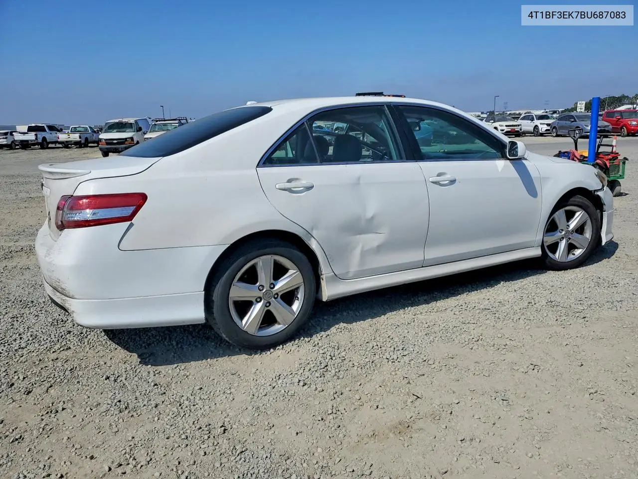 2011 TOYOTA CAMRY VIN 4T1BF3EK7BU687083 — фото 3