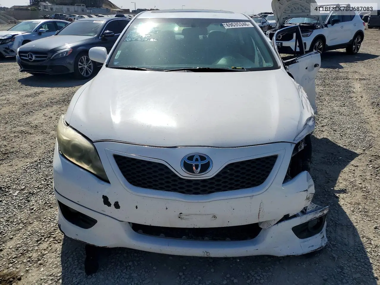2011 TOYOTA CAMRY VIN 4T1BF3EK7BU687083 — фото 5